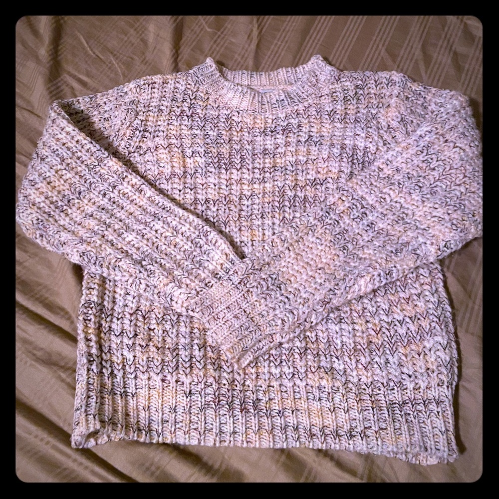 Marled Knit Sweater